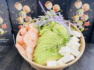 GOHAN CEVICHE EBI SAKE